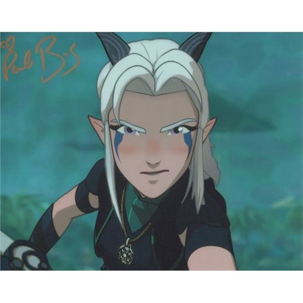 The Dragon Prince Paula Burrows Signed Photo