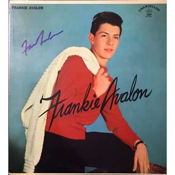 Frankie Avalon self titled signed album