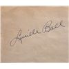 Image 1 : I Love Lucy Lucille Ball signature slip