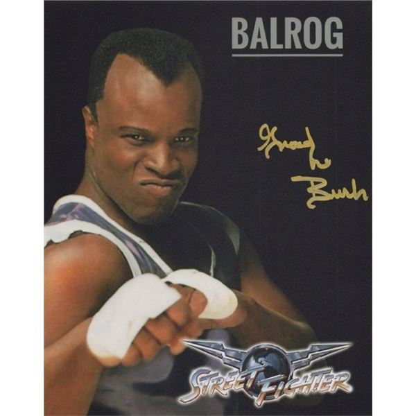 Street Fighter Grand L Bush Signed Photo