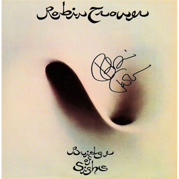 Robin Trower Bridge Of Sighs  signed album