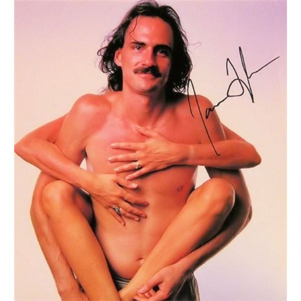 James Taylor signed promo photo