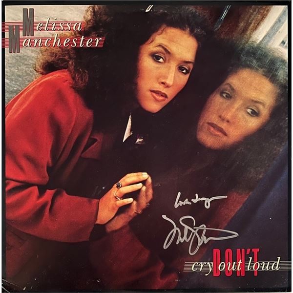Melissa Manchester signed Don't Cry Out Loud album