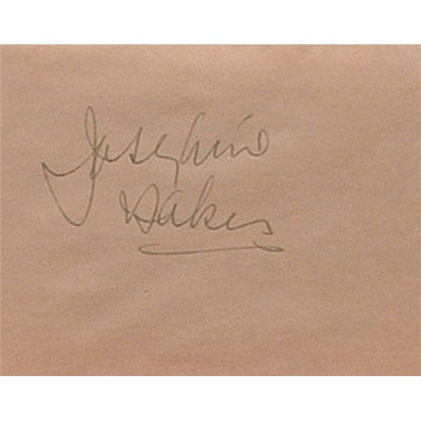 Siren Of The Tropics Josephine Baker signature slip