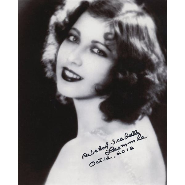 Mansion of Blood Carla Laemmle signed photo