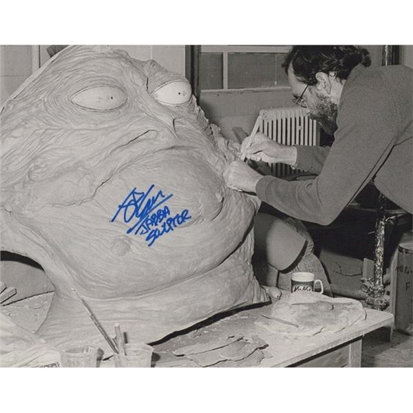 Jabba The Hutt John Coppinger Signed Photo