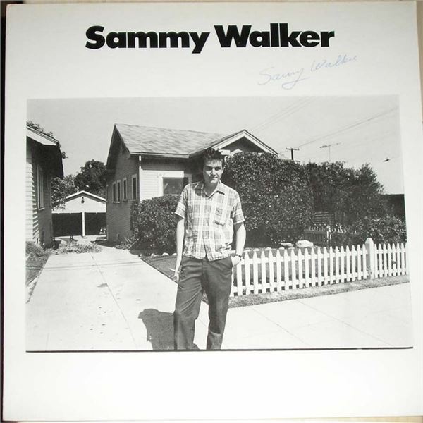 Sammy Walker signed album