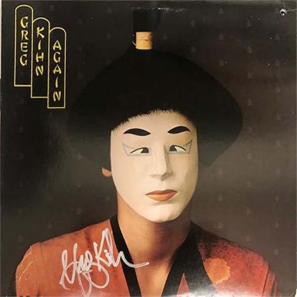 Greg Kihn Again signed album