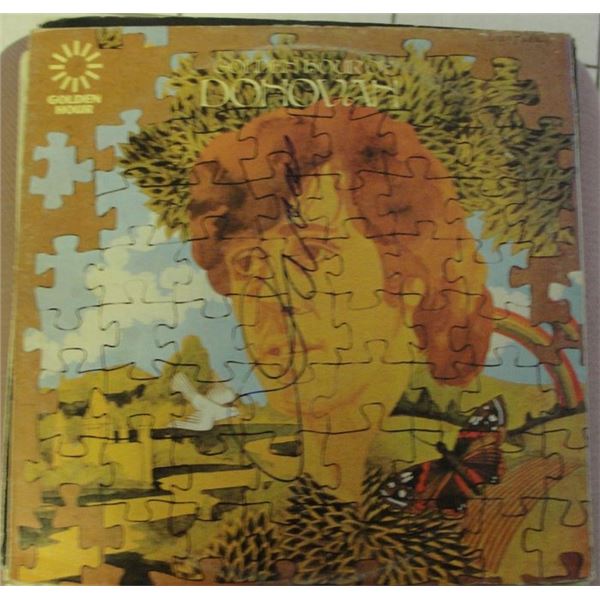Donovan signed album "Golden Hour"