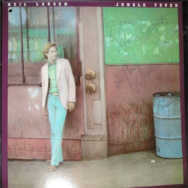 Neil Larsen signed album