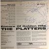 Image 2 : The Platters ‎signed Encore Of Golden Hits album cover
