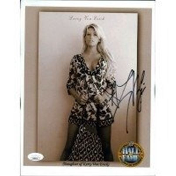 WWE WWF Diva Lacey Von Erich Signed Photo