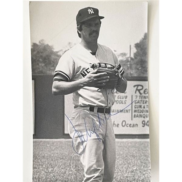 New York Yankees Joe Lefebvre signed photo