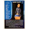 Image 2 : Loriann Valencia Bench Warmer Swimsuit Models 2004 Collector Card.