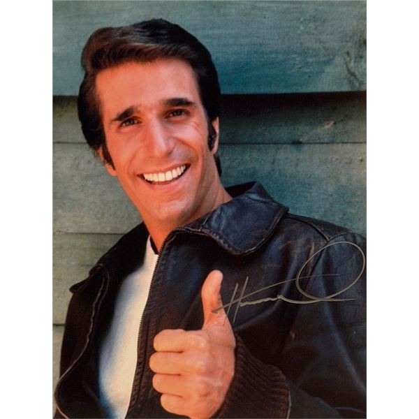 Happy Days Henry Winkler signed photo