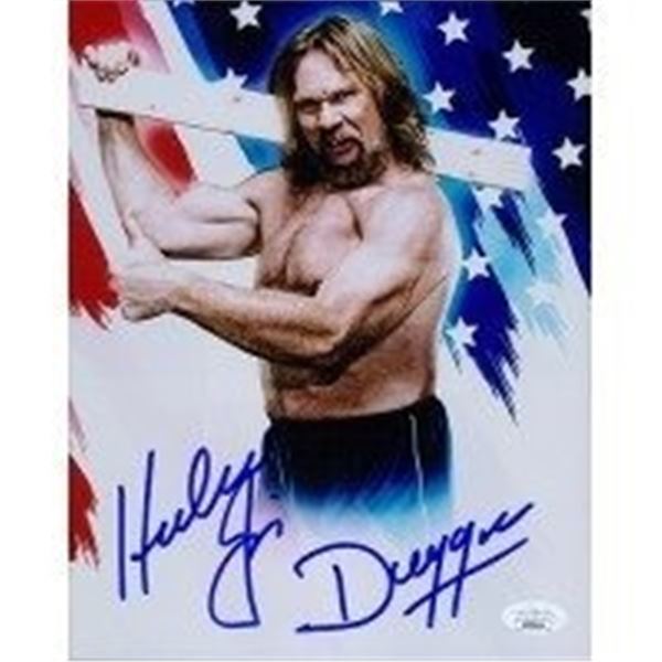 WWE WCW Wrestler Hacksaw Jim Duggan Signed Photo