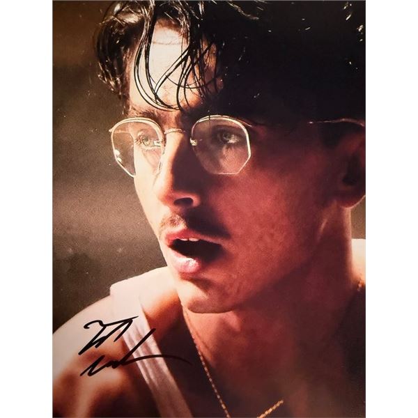 Marty Supreme Timothée Chalamet signed photo