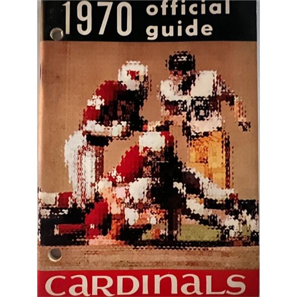 St. Louis Cardinals – 1970 Official Guide (5x7 Inches)