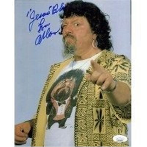 Capt. Lou Albano Signed Photo
