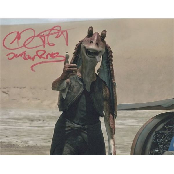 Star Wars Ahmed Best Signed Photo