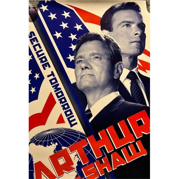 Rare The Manchurian Candidate set prop poster