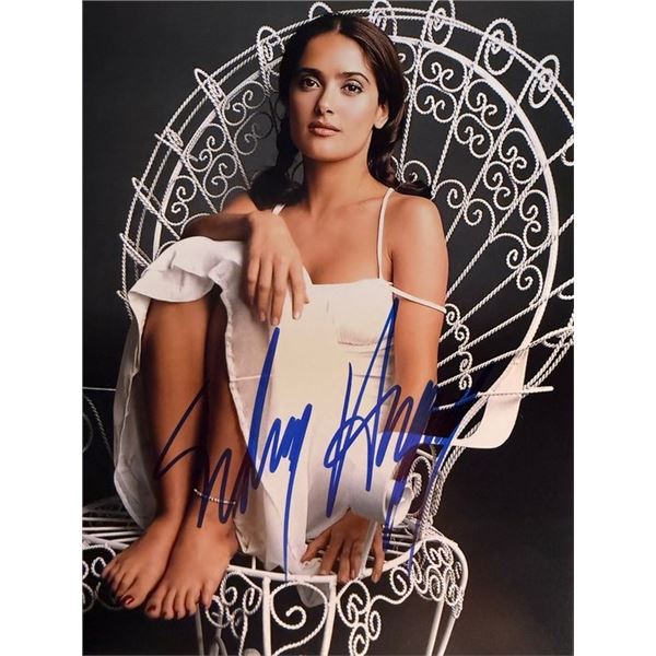 Salma Hayek signed photo