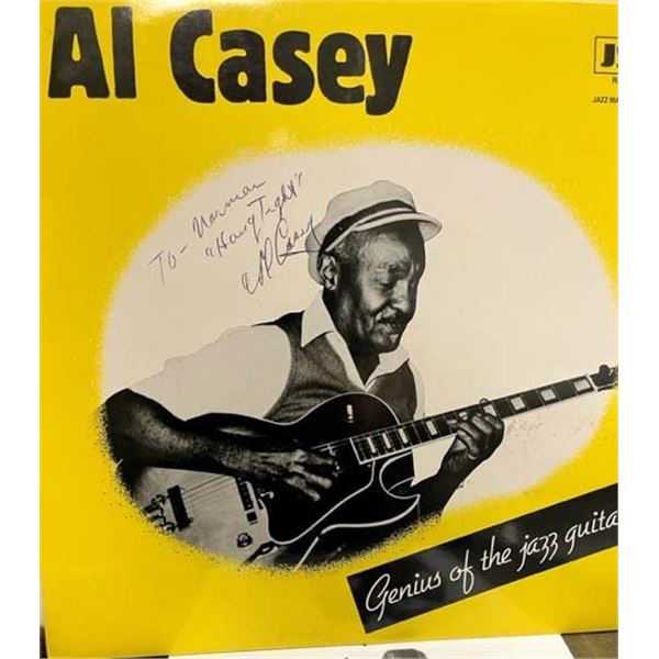 Al Casey Genius of the Jazz Guitar signed album