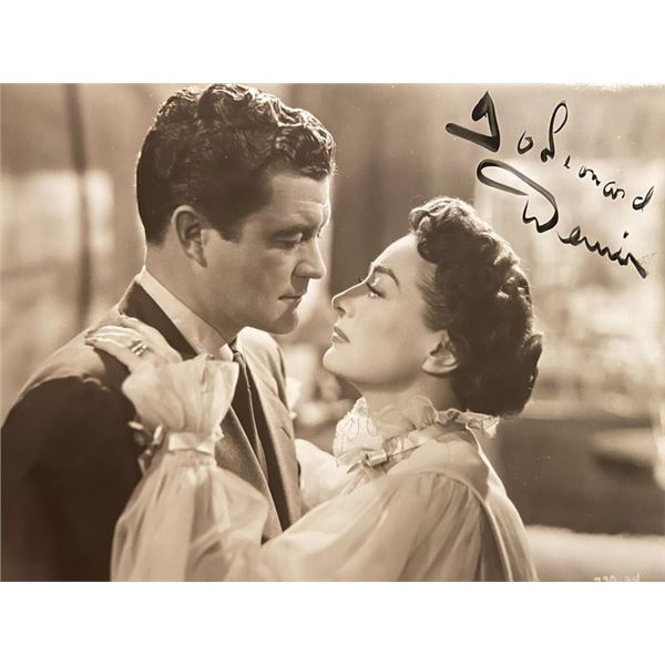 Kitty Foyle Dennis Morgan signed movie  photo