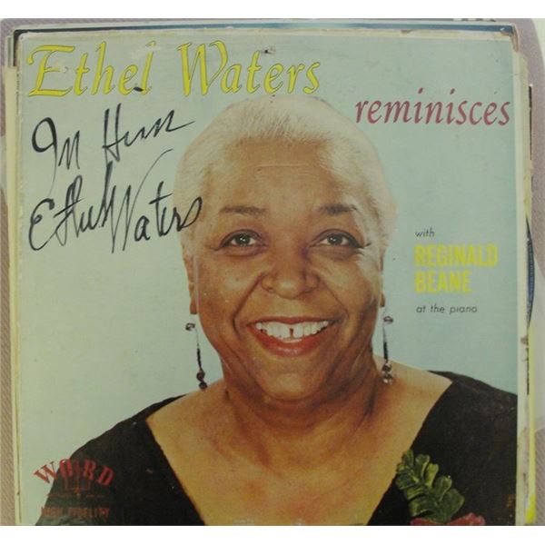 Ethel Waters Reminisces signed album