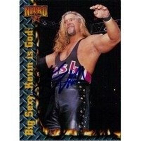 WCW NWO Kevin Nash Signed Card