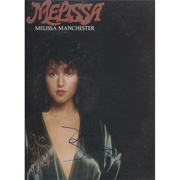 Melissa Manchester 1975 Melissa signed album