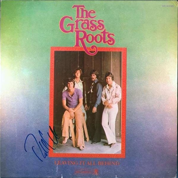 The Grass Roots signed album