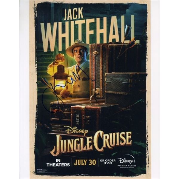 Jungle Cruise Jack Whitehall Signed Photo