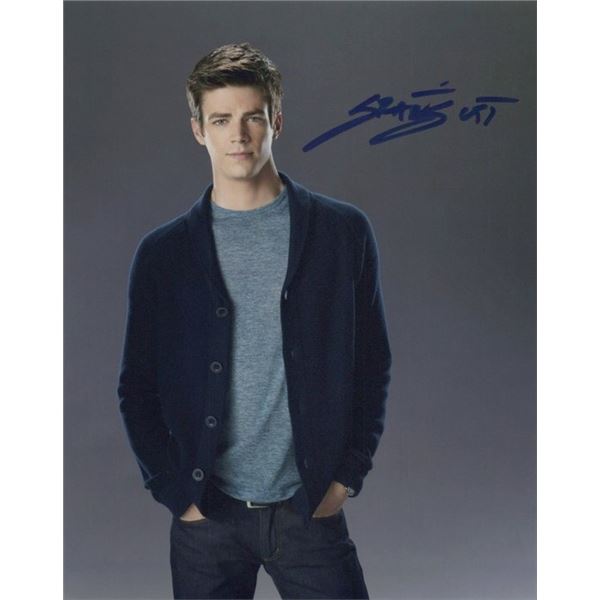 The Flash Grant Gustin Signed Photo