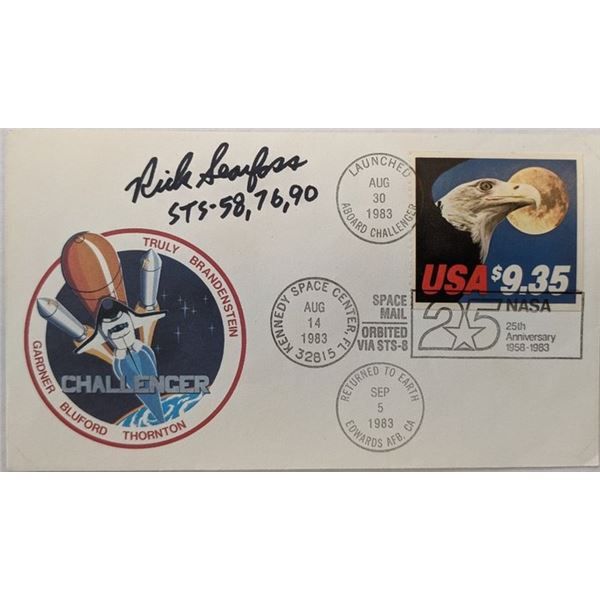 Richard A. Searfoss Signed NASA 25th Anniversary Challenger First Day Cover