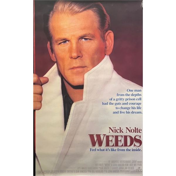 Weeds 1987 original movie poster