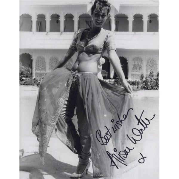 Octopussy Alison Worth Signed Photo