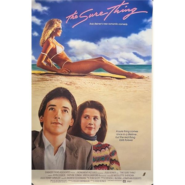The Sure Thing 1985 original movie poster