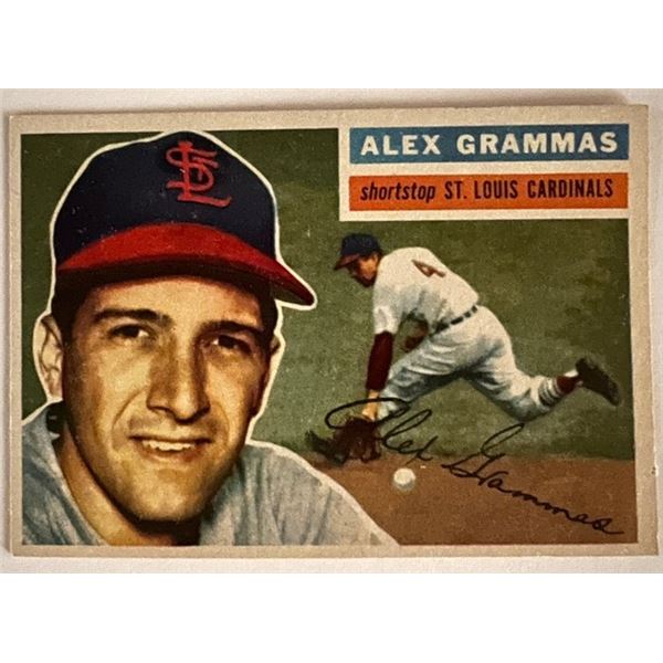 St. Louis Cardinals Alex Grammas baseball trading card