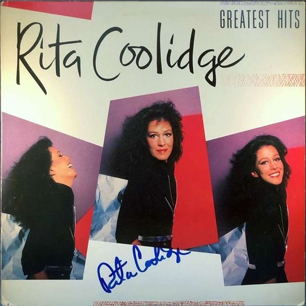 Rita Coolidge Greatest Hits signed album