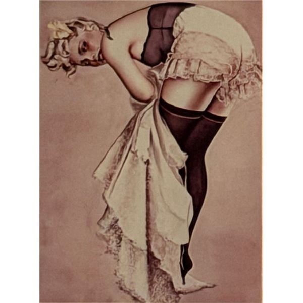 Artist Olivia DeBerardinis Pin Up 1992 Collector Card