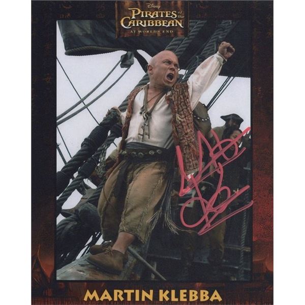 Pirates of The Caribbean: At World Martin Klebba Signed Photo