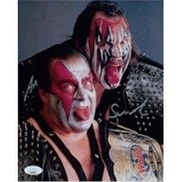 WWE Demolition Ax and Smash Wrestlers Signed Photo