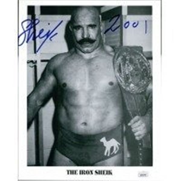 WWF WWE Wrestler Iron Sheik Signed Photo