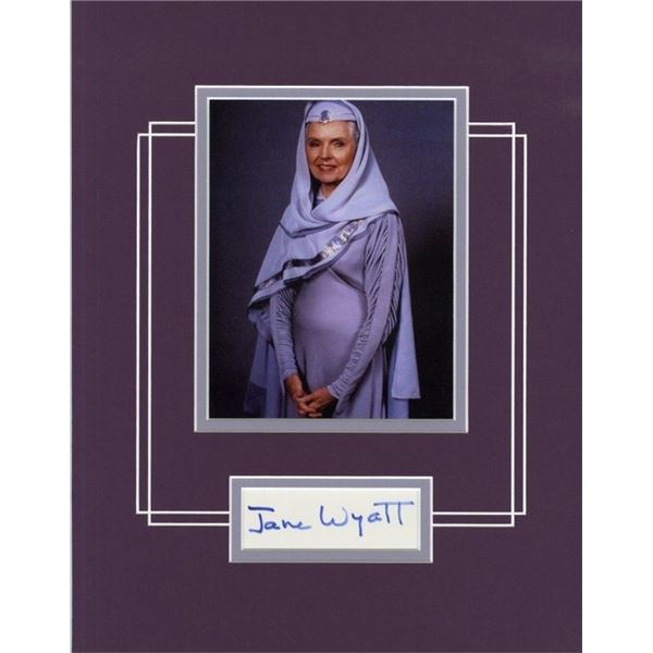 Star Trek Jane Wyatt Signed Photo