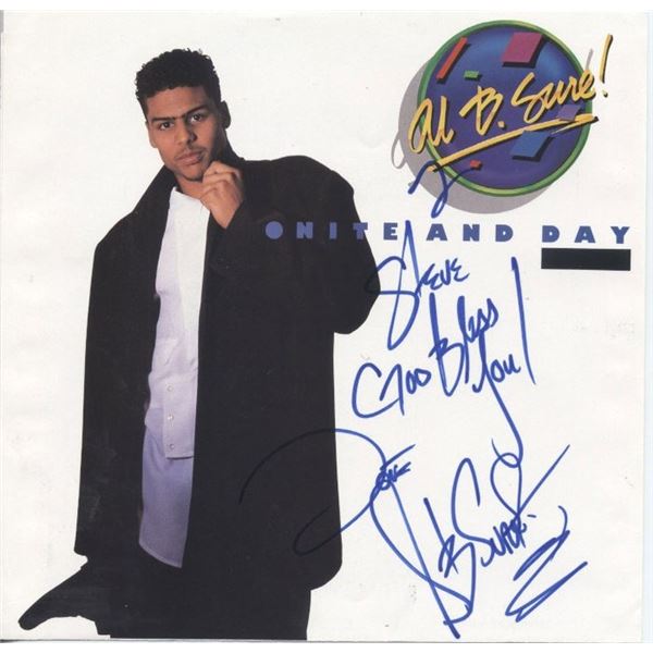 Al B Sure signed 45 sleeve