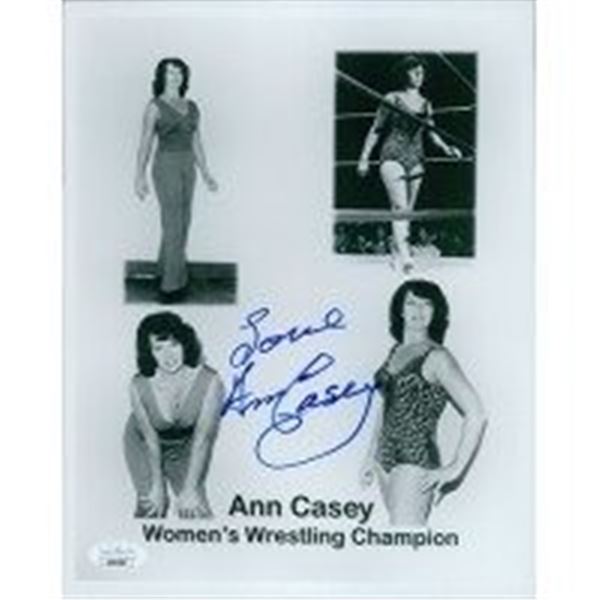 NWA Wrestler Ann Casey Signed Photo