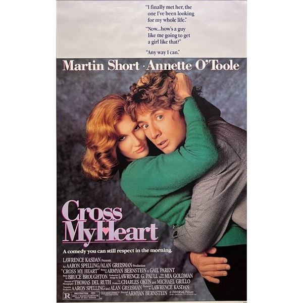 Cross My Heart 1987 original movie poster