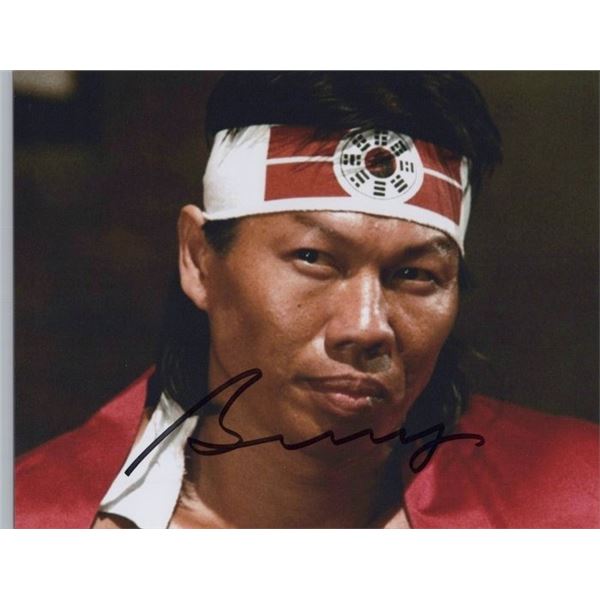 Bloodsport Bolo Yeung Signed Photo