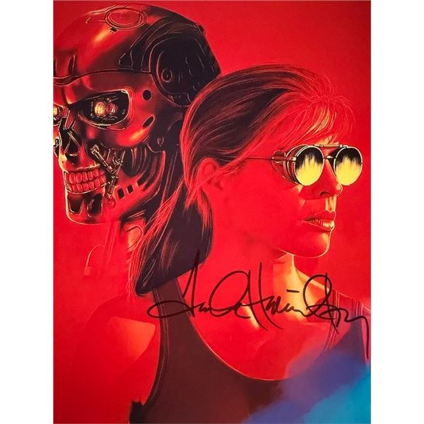 The Terminator Linda Hamilton signed photo